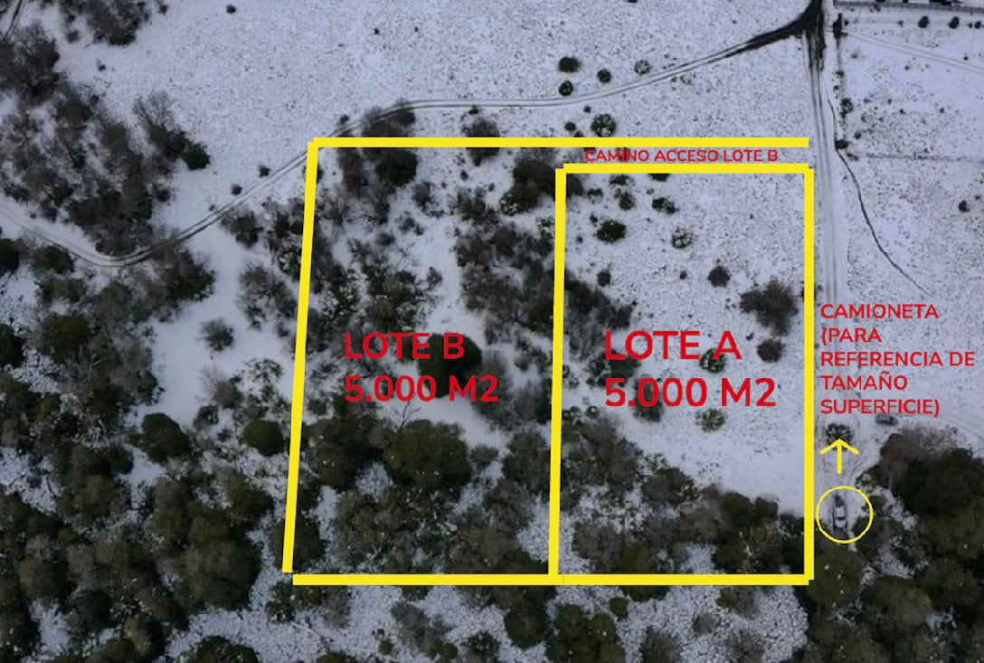 Venta Terreno 5.000 m2 Termas de Chillán. Sitio B