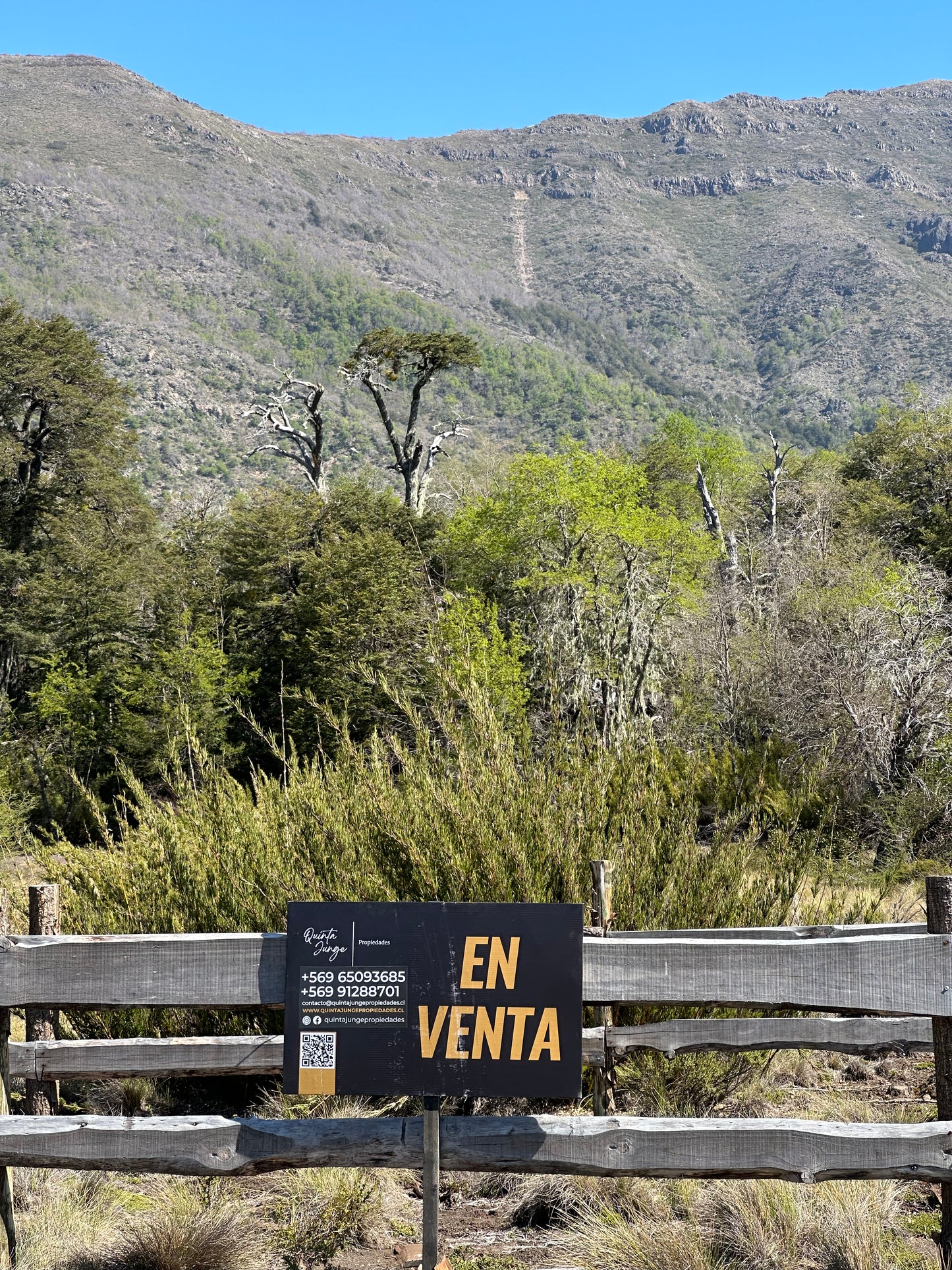 Venta Terreno 5.000 m2 Termas de Chillán. Sitio B